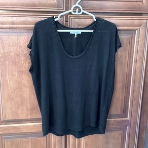 Frame organic cotton scoop neck tee